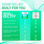 Hemp Cream, Use on Muscles, Infused with Hemp, Menthol, MSM & Arnica, 4 Fl Oz 4 Ounce (Pack of 1)