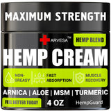 Hemp Cream - Emu Oil & Turmeric - 4oz