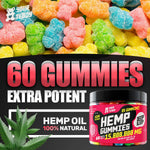 Hemp Gummies - 15,000,000mg - 60 Count