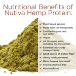 Hemp Seed Protein Powder - 16oz - Omega 3 Fats