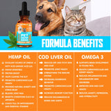 Organic Hemp Seed Oil for Cats & Dogs