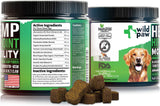 Organic Hemp Treats with Glucosamine, Turmeric, Chondroitin, MSM,